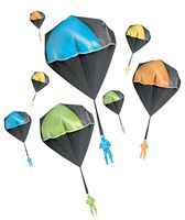 Aeromax Tangle Free GLOW Parachute BLUE GREEN ORANGE OR YELLOW 1 pack