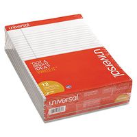 UNV35881 - Colored Perforated Ruled Writing Pad
