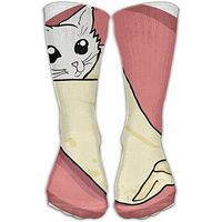Women Men Classics Socks Purrito Kitty Athletic Stockings 30cm Long Sock One Size