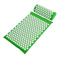 NOLOGO Gxbld-yy Body Head Foot Massage Cushion Acupressure Mat Relieve Stress Pain Acupuncture Spike Yoga Mat pin pad/Yoga mat (Color : Green)
