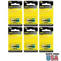 6x Exell A28PX Alkaline 6V Battery Replaces PX28A, A544, 4LR44, K28A, V34PX, 7H34, 4NZ13, V4034PX, L1325, 4G13, 4034PX, PX28AB, 1414A For Electronic Door Locks FAST USA SHIP
