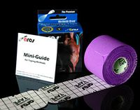 ARES TAPE Genuine Kinesiology Elastic Sports Tape - PRECUT - Pain Relief - Support KT