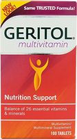 Geritol Complete Multi-Vitamin Mineral Supplement Tablets, 100 ct (Pack of 6) by Geritol