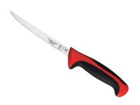 Mercer Culinary Millennia Narrow Boning Knife, 6 Inch, Red