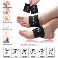 Arch Support Brace-Foot Arch Supports Plantar Fasciitis for Men and Women Compression Foot Arch Support Sleeve for Pain Relief, High Arch Pain, Flat Feet & Heel Spurs for Daily use by UtraBo, 1 Pair