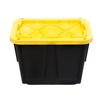 GreenMade Pro Storage Container, 12-Gallon (Yellow/Black)