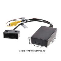 Numkuda Car Backup Camera Rearview RGB To AV Converter Adapter Box For VW Volkswagen New