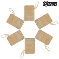 KINAKE Popuppe Natural Dish Scrubber Pack 2 Vegetable Sponge for Kitchen 100% Loofah Plant Cellulose Scouring Pad Biodegradable Compostable Dishwashing Zero Waste Product | Luffa Loofa Loufa Lufa