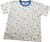 Baby Pants Adult Size Baby Shirt - Medium Jungle Friends Snap Shoulder