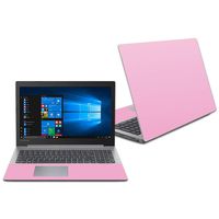 Mightyskins Skin Compatible with Lenovo Ideapad 330 15" (2018) - Solid Pink | Protective, Durable, and Unique Vinyl Decal Wrap Cover | Easy to Apply, Remove, and Change Styles | Made in The USA