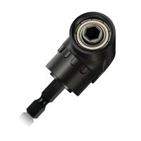 105 Degree Right Steel Angle Driver Angle Extension Power Screwdriver Dril with 1/4 Drive Hex Bit Quick Magnetic Drill Bit Angled Bit Power Drill Tool,Multifunction Right Angle Drill