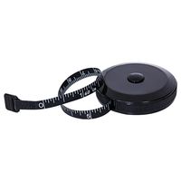 Tape Measure, Hexdeer Measuring Tape for Body, Retractable Tape Measure for Body Cloth Measurement Tape for Sewing Tailor Fabric Measurements, Black