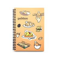 Sanrio Gudetama Lazy Egg Hard Cover Lined Notebook Note Pad 1pc (Orange)