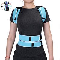 Posture Corrector, Adjustable Back Posture Braces Comfortable Enhanced Shoulder Back Belt Improve Bad Posture Upper Back Pain Relieve for Kids Students by Filfe (L)