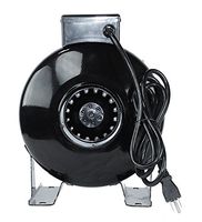 PrimeGarden 4'' HIGH CFM Hydroponic Air Blower Inline Duct Fan for Hydroponics Indoor Grow Tent Ventilation System (4'' Inline Fan)