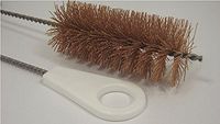 Pipe Brush with Handle, 5" Brush Length