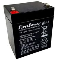 FirstPower FP1240 12V 4AH Replacement Battery for ADT 804302 12V 4.5Ah Alarm