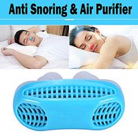 MEET 2-in-1 Anti Snoring Air Purifier Devices, Snoring Solution Nasal Dilator Nose Vents Plugs Clip,Reduce Sleeping Snoring Aid Device,Ease Breathing and Comfortable Sleeping,Blue