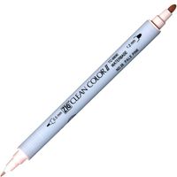 Kuretake Fude Brush Pen Twin ZIG Clean Color II, No.28, Pale Pink (TC-6600-028)