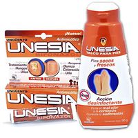 Footcare Kit Unesia Pomada,talco Unesia May Help to Fungal Infections of the Nails of the Hands and Feet Caused By Fungus and Yeast by Footcare Kit