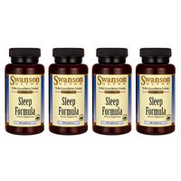 Swanson Sleep Formula 60 Capsules (4 Pack)
