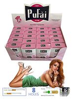Pufai Disposable Cigarette Filters Nic Out Holders Compatible 8mm Regular Size 8mm 600 Pieces 20 Boxes Pink