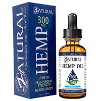 300mg Zatural Hemp Oil Drops: Hemp Seed Oil for Pain Relief, Anxiety, Stress, Relaxation, Better Sleep and Mood – Natural, Anti Inflammatory and Immune Support. Rich in Omega 3 & 6 (300mg Peppermint)