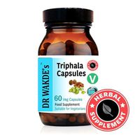 DR WAKDE’S® Triphala Capsules I 100% Herbal I 60 Veggie Capsules I Ayurvedic Supplement I FREE SHIPPING on multiples I Quantity Discounts I Same Day Dispatch