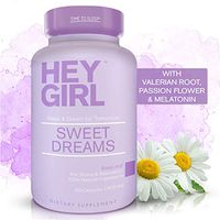 Sleep Aid for Sweet Dreams - Sleeping Pills with Natural Melatonin, L Theanine, Valerian Root, Chamomile, Lemon Balm | Aids Anxiety, Insomnia & Stress Relief | Best Relaxation Gifts for Women