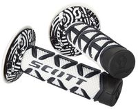 Scott Sports 219626-1007 Black/White Diamond Motorcycle Grips by Scott Sports