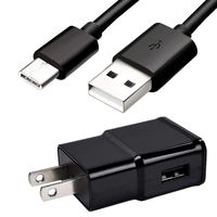 NTQ Home/Wall AC Power Charger + USB-C Data Sync Power Charging Cable for Sony WH-XB900N Wireless Noise Canceling Extra Bass Headphone