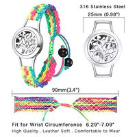 Supcare Essential Oil Bracelet for Women Aromatherapy Necklace,Tree of Life Necklace for Women Aromatherapy Jewelry for Women Oil Diffuser Necklace Gifts for Mum Girlfriend Women(with Gift Box)