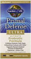 Garden of Life Primal Defense Ultra Ultimate Probiotic Formula Capsules, 180 Count (Pack of 12)