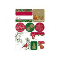 The Gift Wrap Company - Gift Label Sheets, Christmas Classic (36-1061)