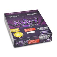 24 Packs (1 box) Juicy Jay's King Slim Rolling Papers Blackberry Brandy