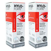 UrsaPharm Hylo-Forte Lubricating Eye Drops 10Ml - Pack of 2