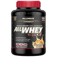 ALLMAX Nutrition AllWhey Gold 100 Whey Protein Source Salted Caramel 5 lbs 2 27 kg