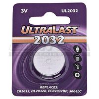Nabc / Saft / Again & Again Ultralast Lithium Coin Watch/Calculator Battery - 2032