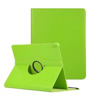 2018 iPad Pro 12.9 Case, YiMiky 360 Degrees Rotating Cover Lightweight Slim Fit PU Leather Case with Stand Feature Full Body Protective Case Cover for iPad Pro 12.9 inch 2018 Release - Green