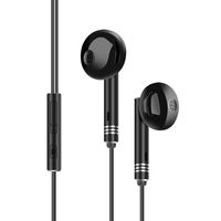 Wired Earbuds with Microphone and Volume Control - in Ear Headphones Wired Ear Buds - Earphones with Microphone Mic Extra Bass - Compatible with Apple iPhone Ipad Samsung Galaxy Sony 3.5mm,he6