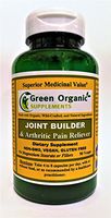 Joint Builder & Arthritis Relief | Type 2 Collagen with Glucosamine Chondroitin Plus MSM | 90 VCaps, Hand Made, Non-GMO, Organic, Gluten Free, Wild-Crafted, Natural Ingredients, Strengthens Joints