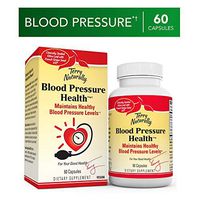 Terry Naturally Blood Pressure Health - 60 Vegan Capsules - Promotes Healthy Circulation & Blood Pressure Levels, Supports Smooth, Flexible Arteries - Non-GMO, Gluten-Free - 60 Servings