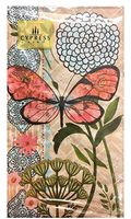 Cypress Home Hot Pink Butterfly Guest Towels Buffet Paper Napkins, 32 ct