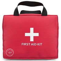 Premium Quality First Aid Kit - 109 Piece - Essential for Maximum Survival and Safety - Ideal for Your Car, Camping, Hiking, Travel, Sports, Boat, Hunting, Kitchen
