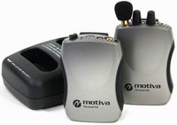 Williams Sound PFM 360 RCH Rechargeable Motiva Personal FM Listening System; 16 selectable channels; 72-76 MHz operating frequencies; FM signal, compression, mute control; Operates up to 150' (46 m)