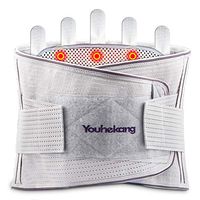 Youhekang Back Brace Support Belt- Relief for Back Pain,Herniated Disc,Sciatica-with Self Heating and Massage Removable pad- Lumbar Support Belt for Men and Women (X-Large)