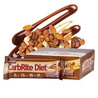 Doctor's CarbRite Diet Sugar-Free Protein Bar - Chocolate Caramel Nut (12 Bars)