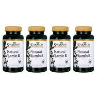 Swanson Natural Vitamin E 200 Iu (134.2 Milligrams) 250 Sgels (4 Pack)