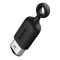 R02 Type-C Smartphone IR Remote Controller Adapter for Android Smart Phone Mini Infrared Universal Control All in One Air Conditioner/TV/DVD/STB (Black+Silver)