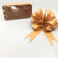 FQTANJU 10 Pieces 30 mm Width, Pull Bow, Large, Dark gold